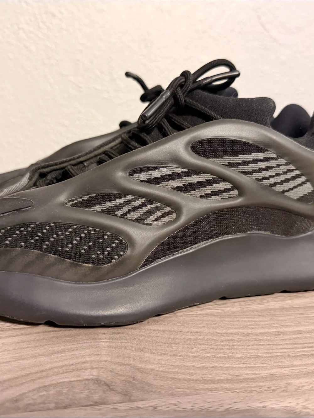 adidas Men's Athletic Sneakers in Black and Gray